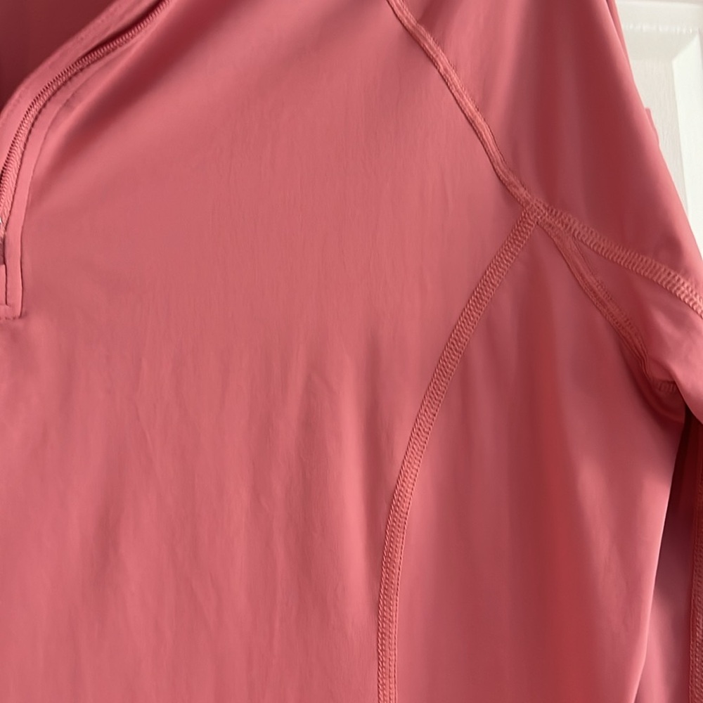 BLOQ UV Performance 1/2 zip Mock Top - Picture 6 of 12